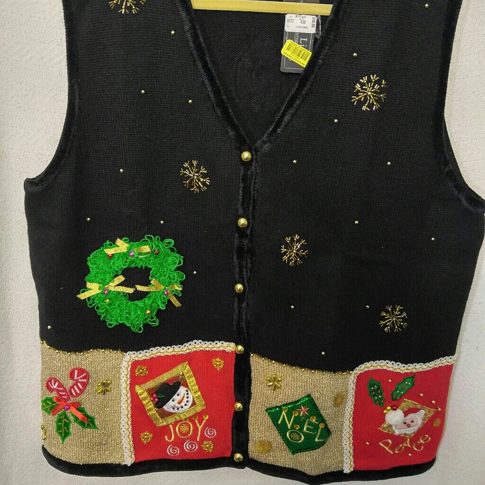 Women's Christmas Vest 2x